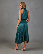 Janae Halter Neck Maxi Dress