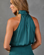 Janae Halter Neck Maxi Dress