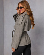 Clarisa Double Breasted Trench Jacket