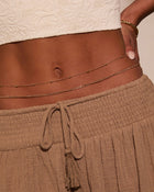 Myah Layered Belly Chain