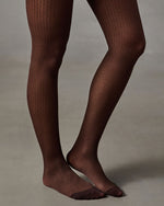 Fade Into You Mesh Abstract Tights