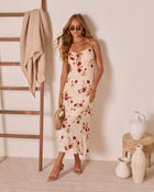 Lisina Slip Midi Dress