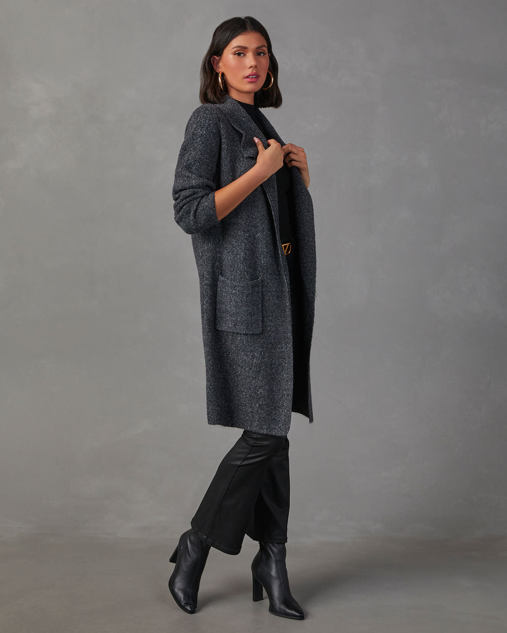 Alexia Pocketed Duster Cardigan – VICI