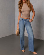 Tamrin Rigid Low Rise Relaxed Leg Jeans