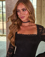 Night Whispers Lace Choker