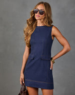 Morgan Lynn Denim Mini Dress