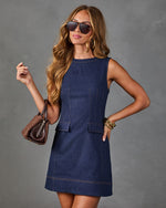 Morgan Lynn Denim Mini Dress