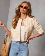 Jackee Brushed Knit Blazer