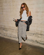 Dylan Cropped Mock Neck Top