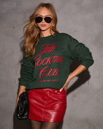 The Cocktail Club Graphic Sweatshirt