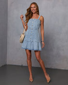 Kaelyn Denim Mini Dress