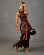 Love Affair Tiered Maxi Dress