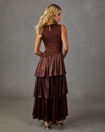 Love Affair Tiered Maxi Dress