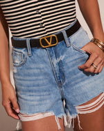 Shes Iconic Vici Logo Belt