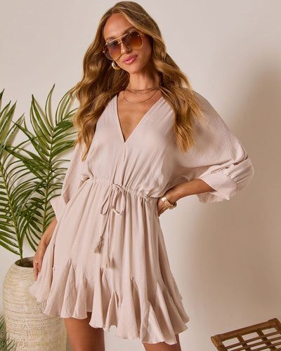 Telina Tassel Tie Mini Dress  VICI
