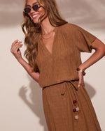 Instant Muse Waist Tie Maxi Dress