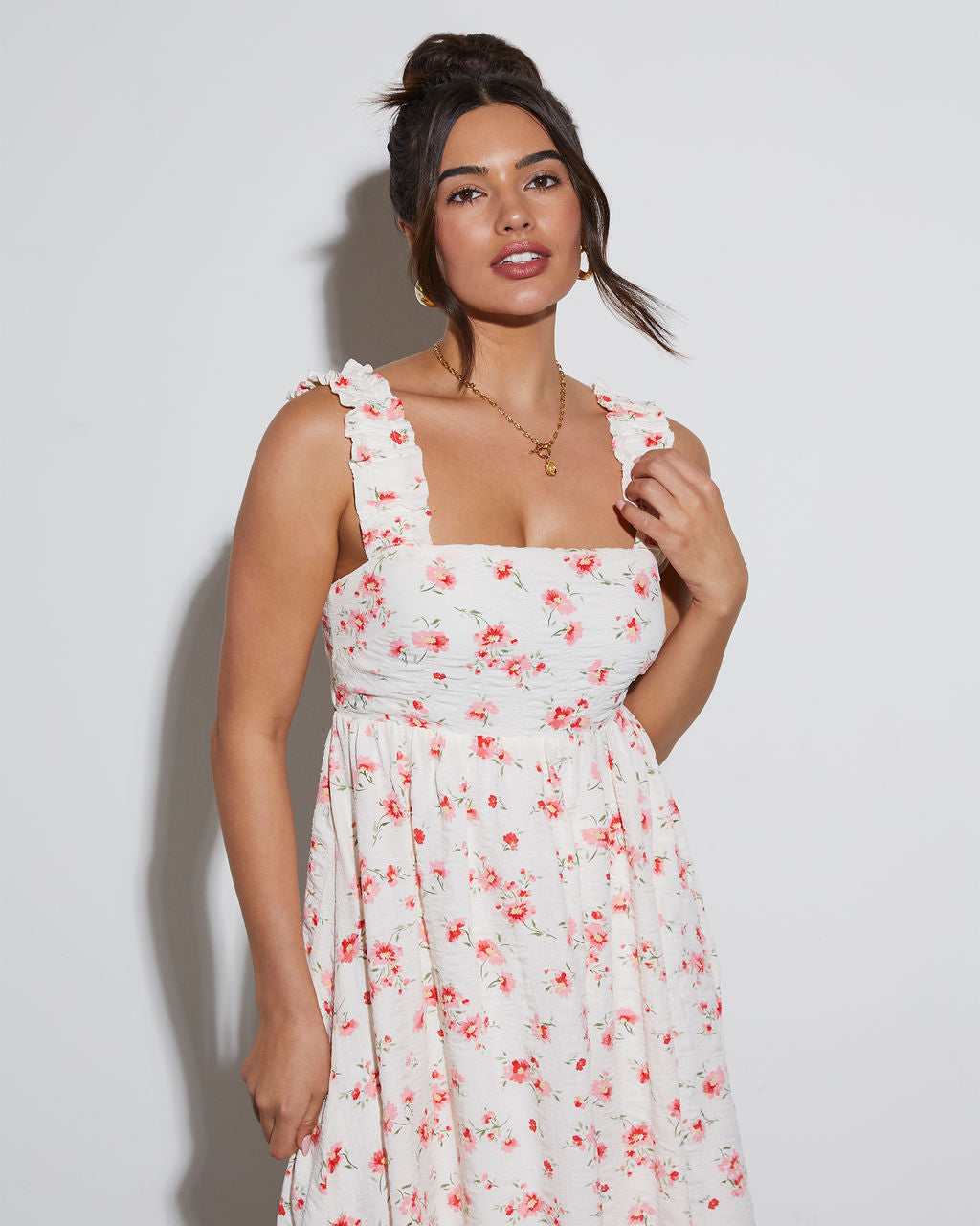 Cottagecore Floral Maxi Dress VICI Cottagecore Floral Maxi Dress VICI