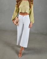 My Dearest Peasant Crop Top