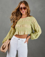 My Dearest Peasant Crop Top