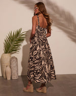 Lisbeth Tropical Maxi Dress