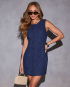 Venita Tweed Mini Dress