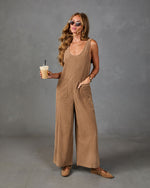 Cedar Hollow Relaxed Corduroy Jumpsuit