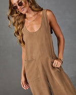 Cedar Hollow Relaxed Corduroy Jumpsuit