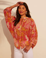 Maggie Floral Long Sleeve Blouse