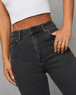 Roamer Super Stretch High Rise Wide Leg Jeans