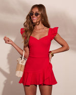 Montce Flutter Sleeve Romper