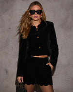 Seasons Greetings Velvet Jacket