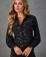 Joyful Bond Lace Top
