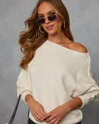 Cream % Avena Knit Sweater-1