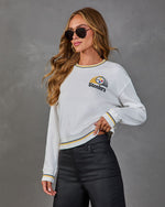 Pittsburgh Steelers Embroidered Fleece Graphic Sweatshirt