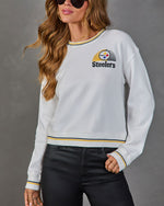 Pittsburgh Steelers Embroidered Fleece Graphic Sweatshirt