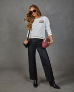Pittsburgh Steelers Embroidered Fleece Graphic Sweatshirt