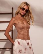 Tender Muse Faux Suede Cami
