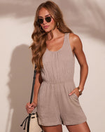 No Fuss Darling Cotton Romper