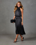 Janae Halter Neck Maxi Dress