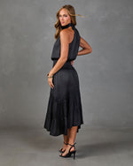 Janae Halter Neck Maxi Dress