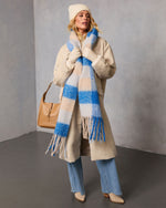 Beige % Isabelle Pocketed Coat-5