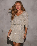 Rosalina Sequin Mini Dress