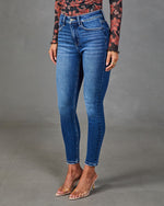 Perry Super Stretch High Rise Slim Leg Jeans