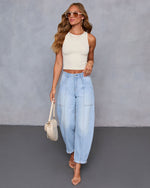 Vanilla % Halo Seamless Crop Top-2