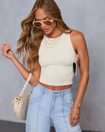 Vanilla % Halo Seamless Crop Top-6