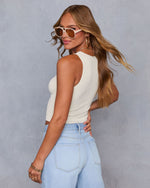 Vanilla % Halo Seamless Crop Top-4