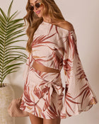 Ramiah Tropical Crop Top