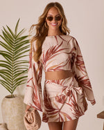 Ramiah Tropical Crop Top