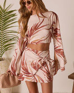 Ramiah Tropical Crop Top