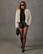 Cozy Romance Faux Fur Jacket